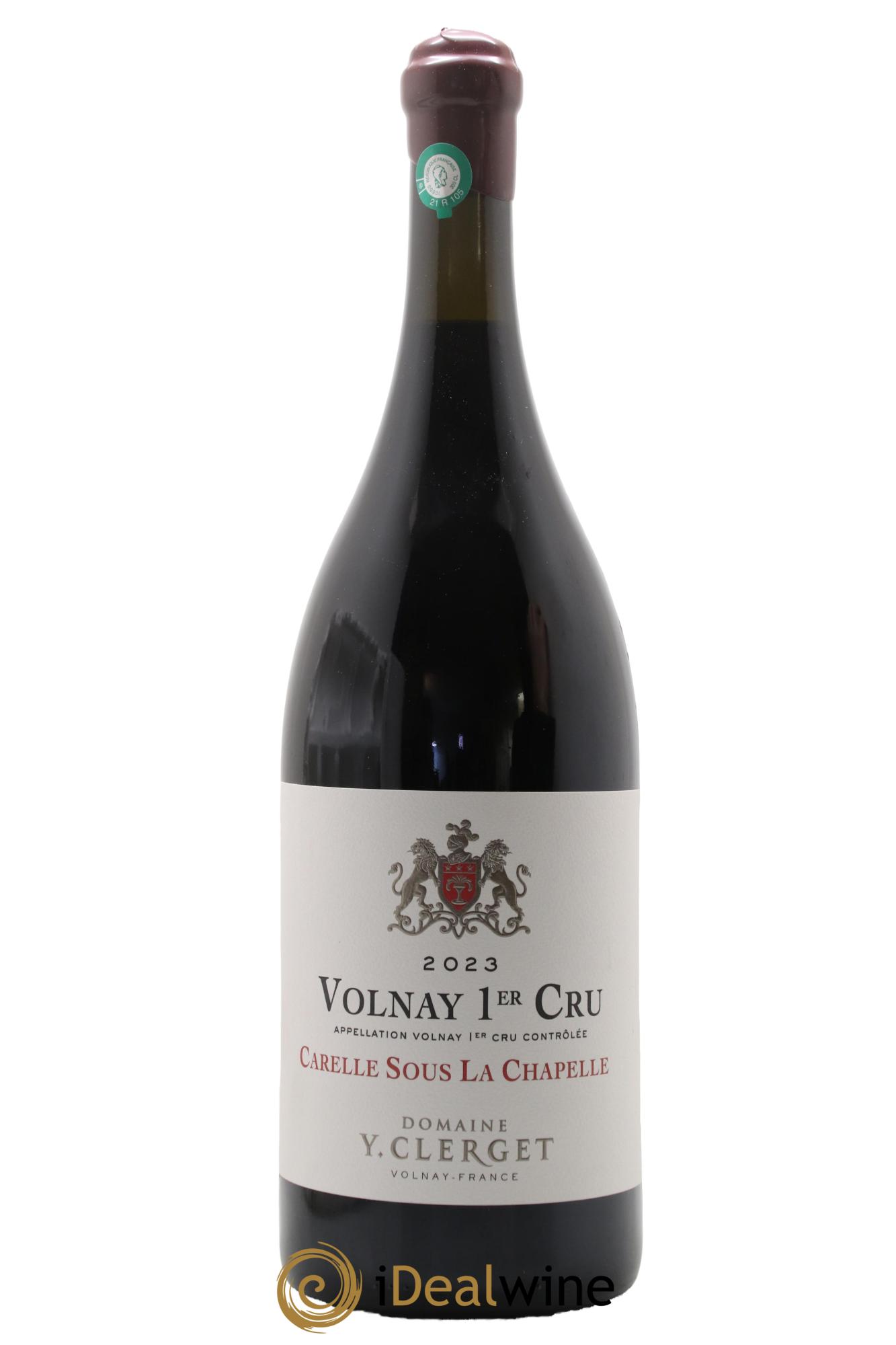 Volnay 1er Cru Carelle Sous La Chapelle Yvon Clerget 2023 - Lot of 1 double magnum - 0