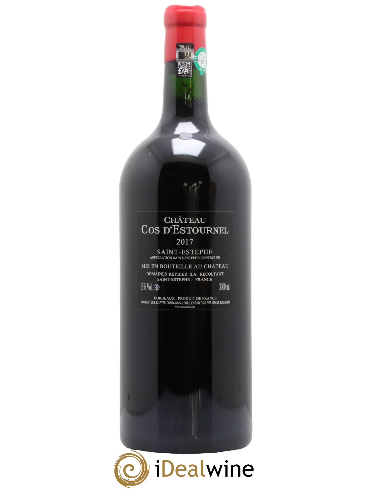 Cos d'Estournel 2ème Grand Cru Classé 2017 - Posten von 1 Doppel-Magnum - 1