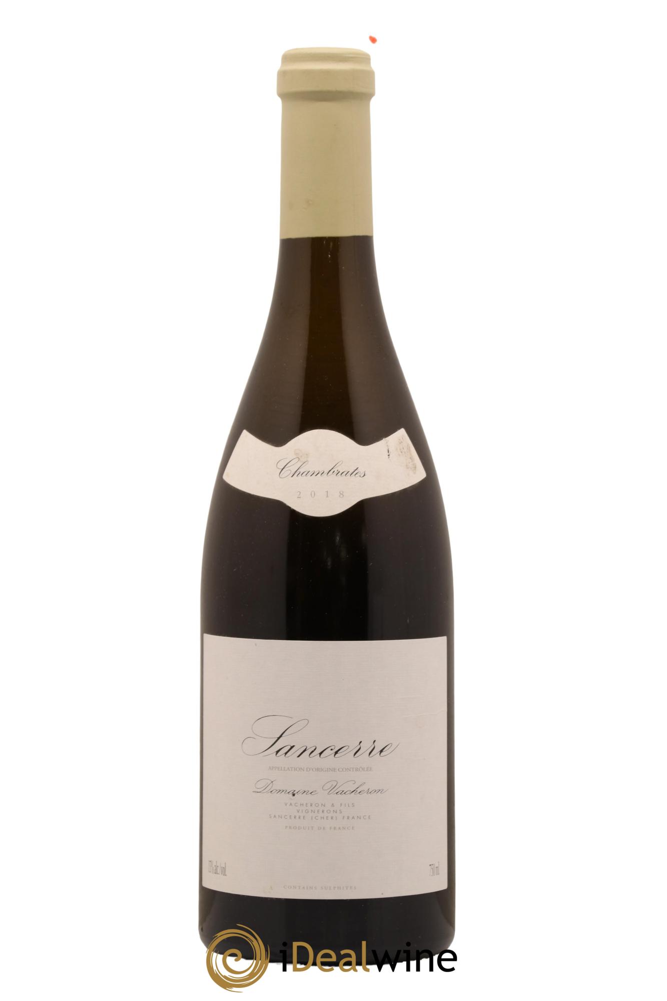 Sancerre Chambrates Domaine Vacheron et Fils 2018 - Lot de 1 bouteille - 0