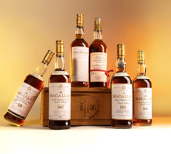 Fine Spirits Auction<br> The Macallan, Rum & Chartreuse