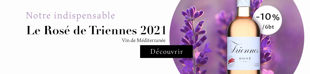Notre coup de cœur : Rosé Triennes 2021