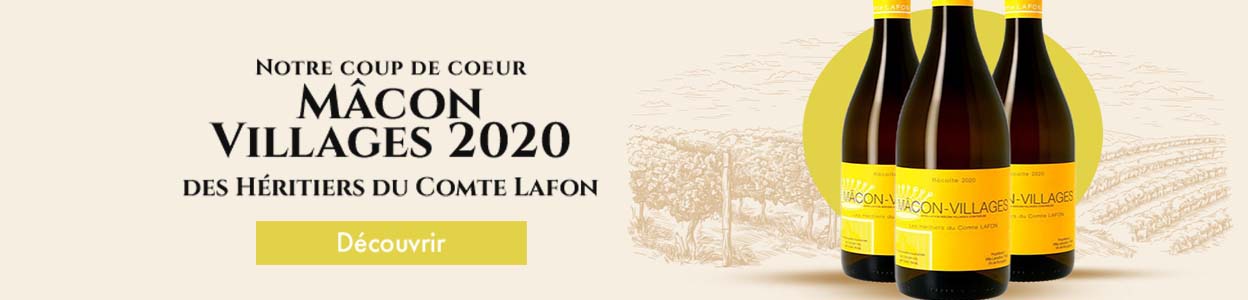 Notre coup de cœur : Mâcon-Villages 2020 des Héritiers du Comte Lafon